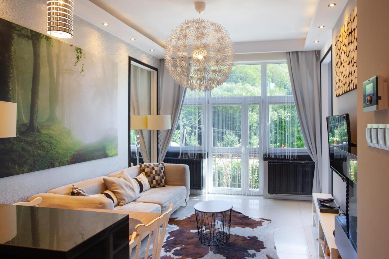 Apartament Royal Centrum Krynica Zdroj Dış mekan fotoğraf